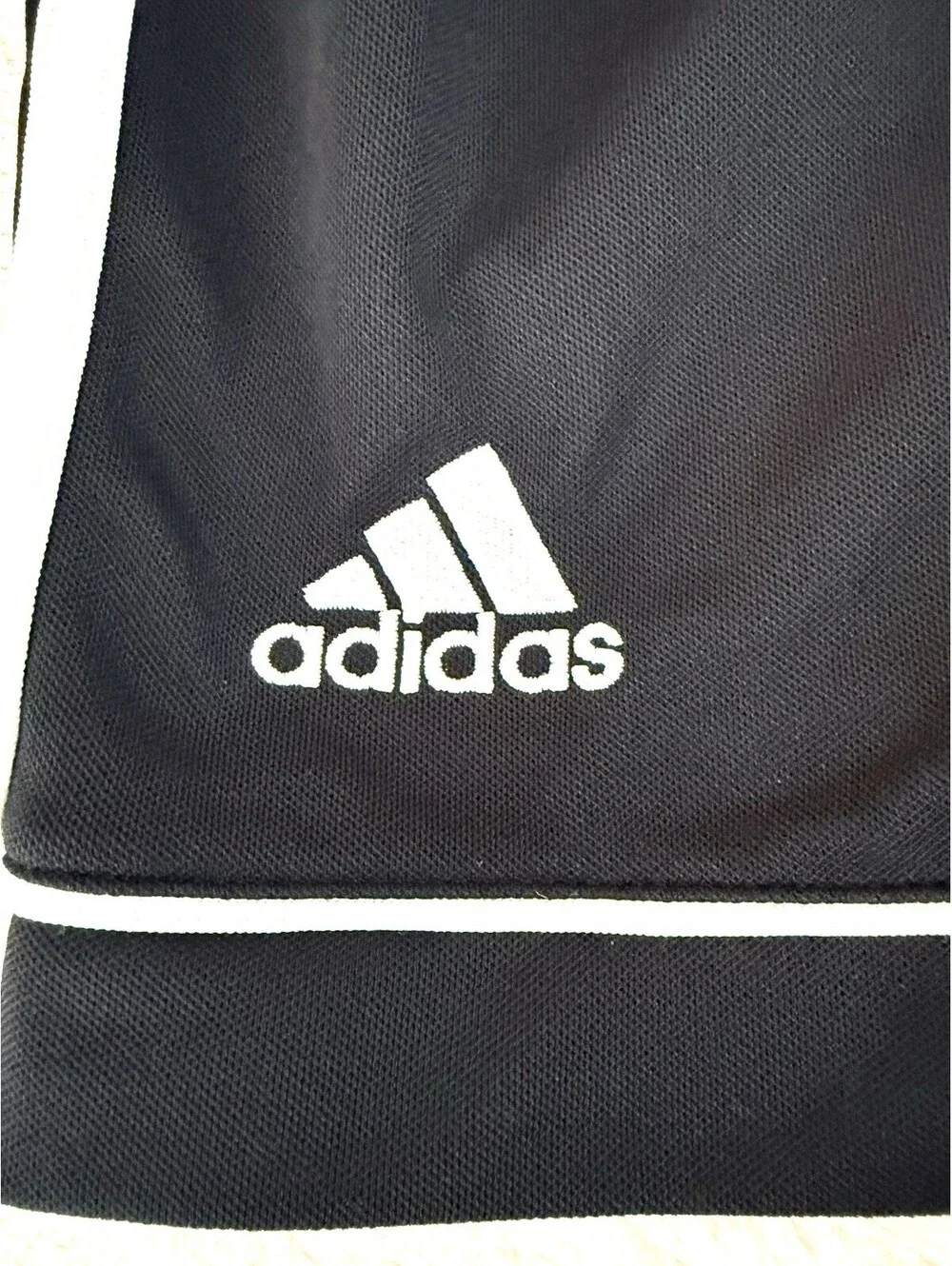 Adidas Youth Black Athletic Shorts Boys Girls Size S 140 Climalite Soccer
